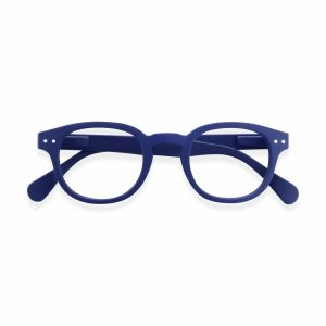 IZIPIZI Rounded-Edge Square Reading Glasses #C - Blue