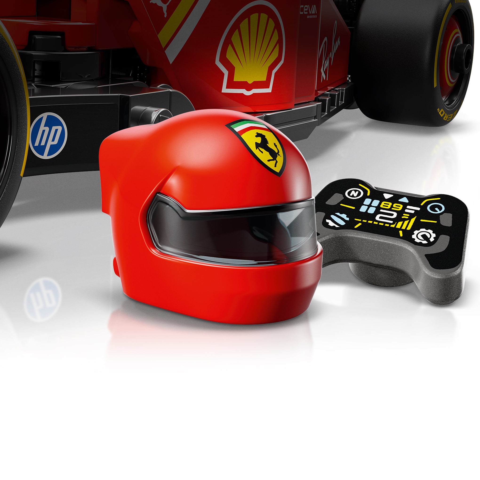 LEGO® Speed Champions Ferrari SF-24 F1® Race Car & Driver - Image 5