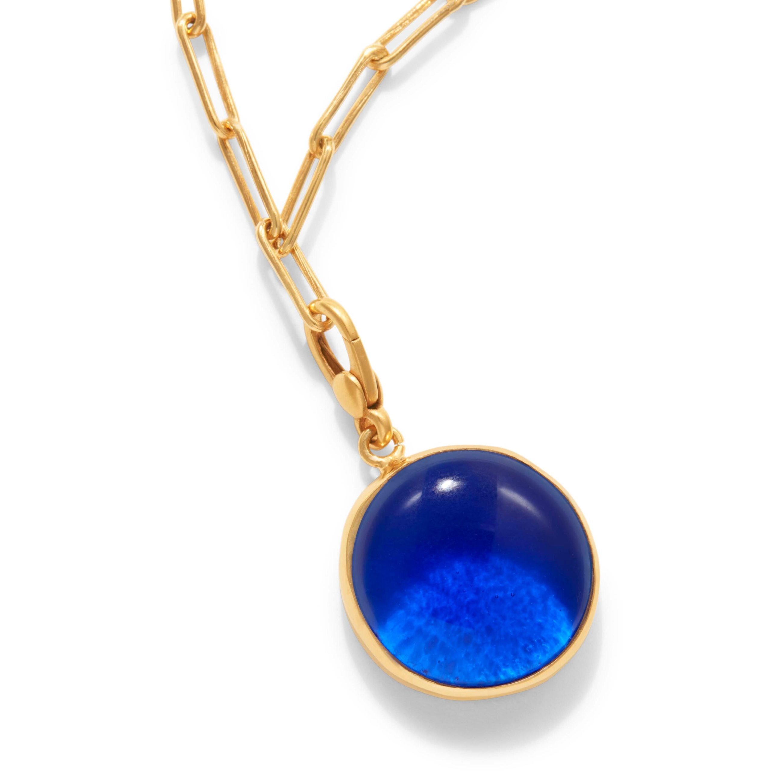 Soko Gold-Plated Umbo Circle Charm Necklace - Image 3
