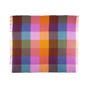 Hellfire Lambswool Throw