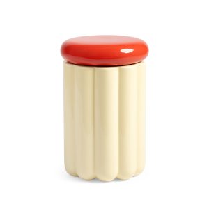 Charlo Storage Jar - Off White