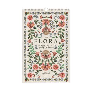 2026 Flora Wall Calendar