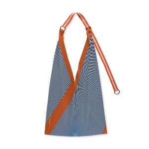Pleated Recycled Polyester Y Bag - Anna Rust