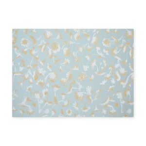 Chilewich Botanic Woven Floor Mat - Mint